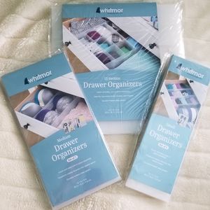 Whitmor 6 piece Draw Organizer Set